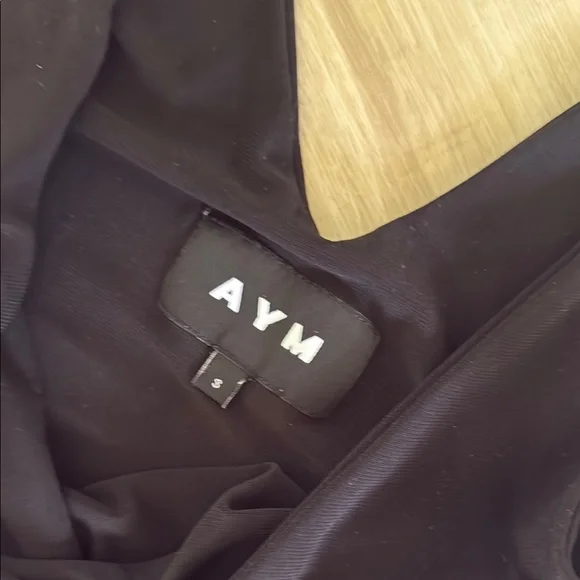 Black Sheath Midi Dress with V-Neck for Cocktail - Picture 2 of 3